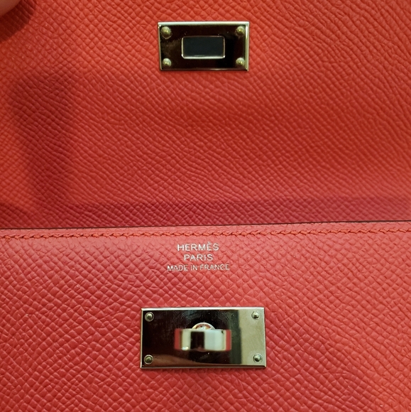 💕SOLD💕HERMES Epsom Medium Kelly Wallet - Picture 5 of 11